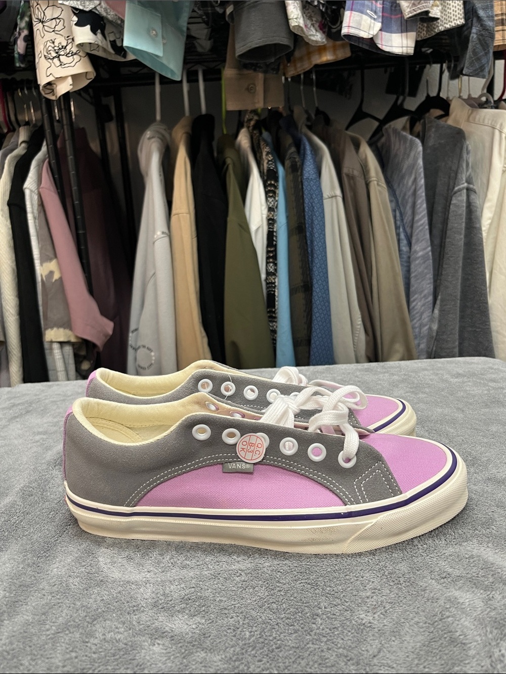 Vans Vault OG Lampin Frost Gray, Pink, Smokey Grape
